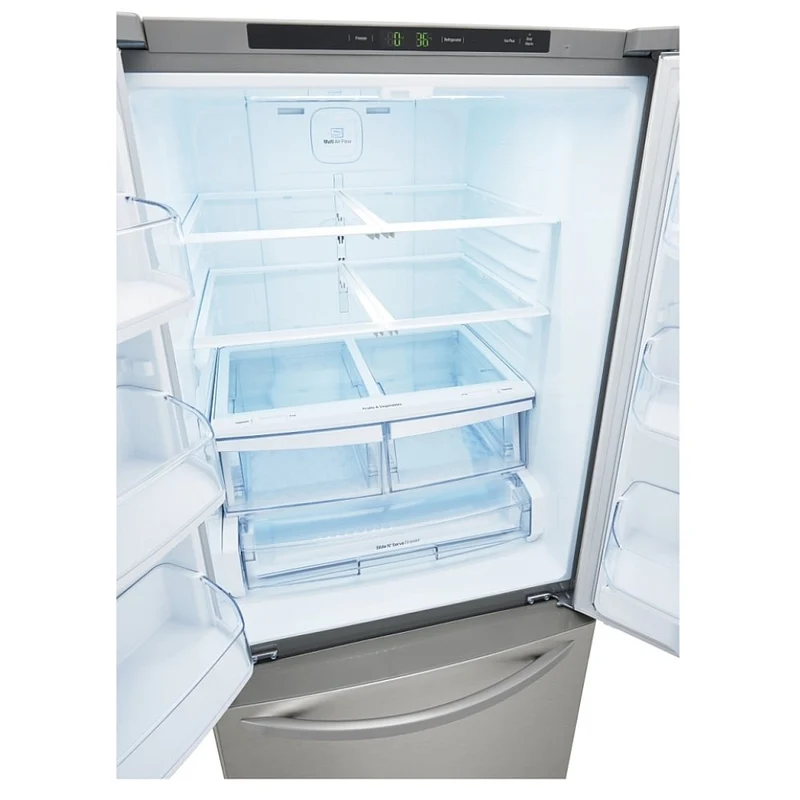 LG 30” 21.8 pi cu Réfrigérateur portes francaises – Acier inox résistant aux traces – LRFNS2200S – NEUF