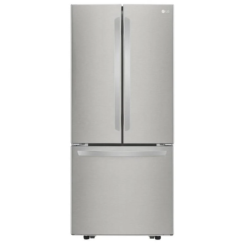 LG 30” 21.8 pi cu Réfrigérateur portes francaises – Acier inox résistant aux traces – LRFNS2200S – NEUF