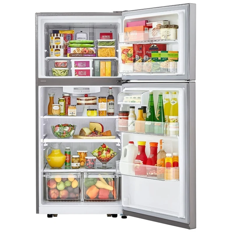 LG 30” 20.2 pi cu Réfrigérateur à congélateur supérieur – EnergyStar - Inox – LTCS20020S – NEUF