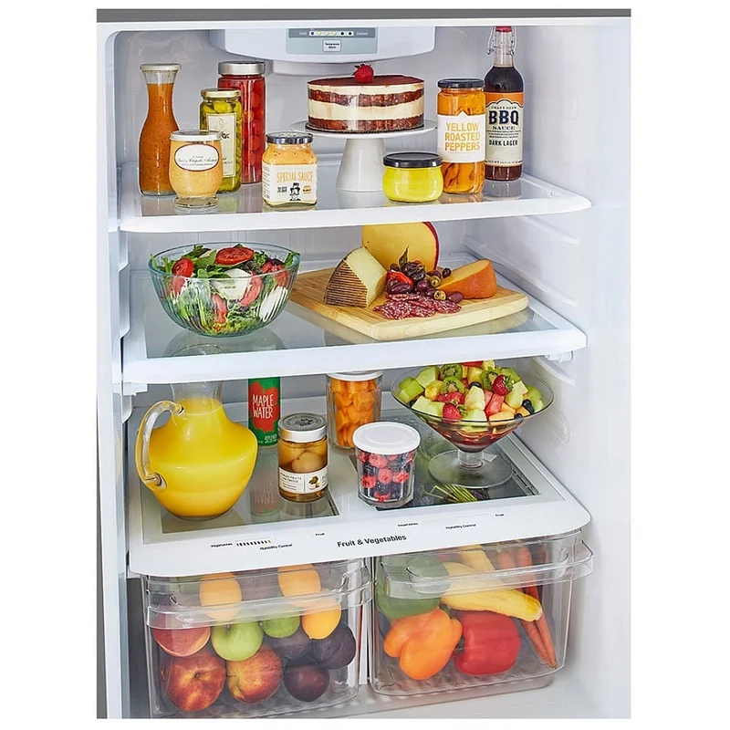 LG 30” 20.2 pi cu Réfrigérateur à congélateur supérieur – EnergyStar - Inox – LTCS20020S – NEUF