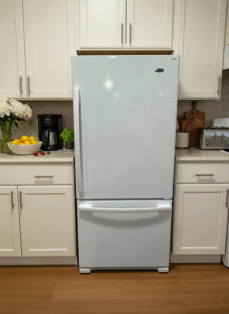 Amana 30'' Réfrigérateur Congélateur Inférieur - Blanc - Reconditionné