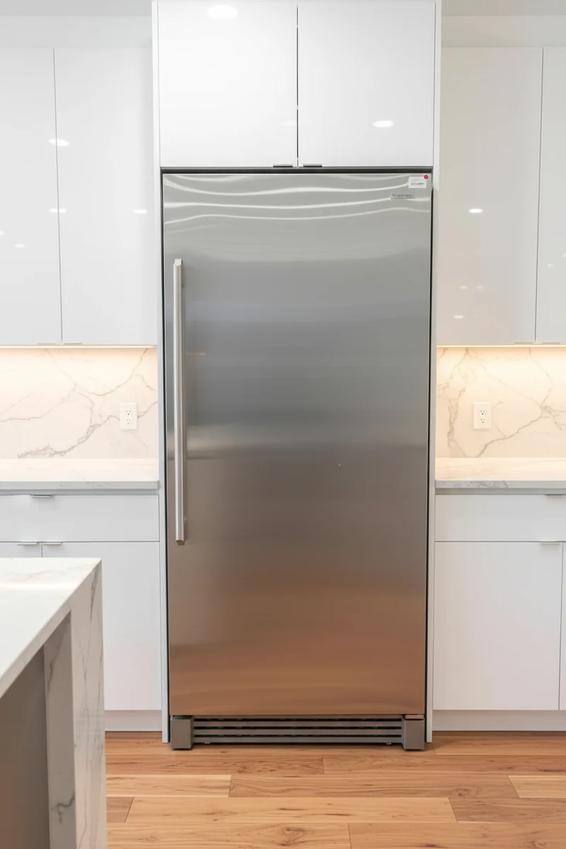 Electrolux 32''-Refrigerateur -Légumier- inox -reconditionné