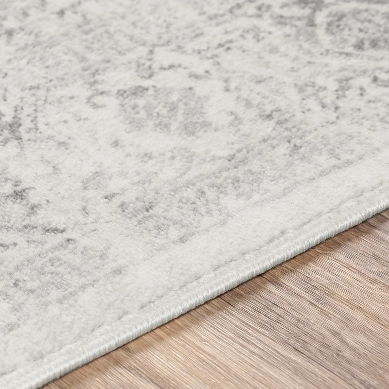 Tapis Vintage Oriental Blanc/Gris Kota