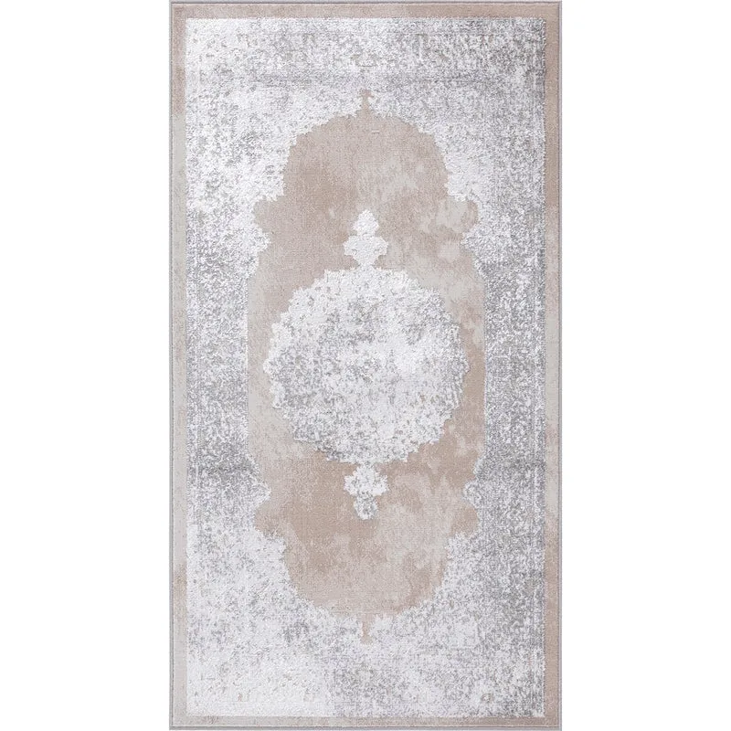 Tapis Vintage Oriental Beige/Gris Lockport