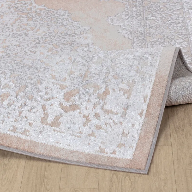 Tapis Vintage Oriental Beige/Gris Lockport