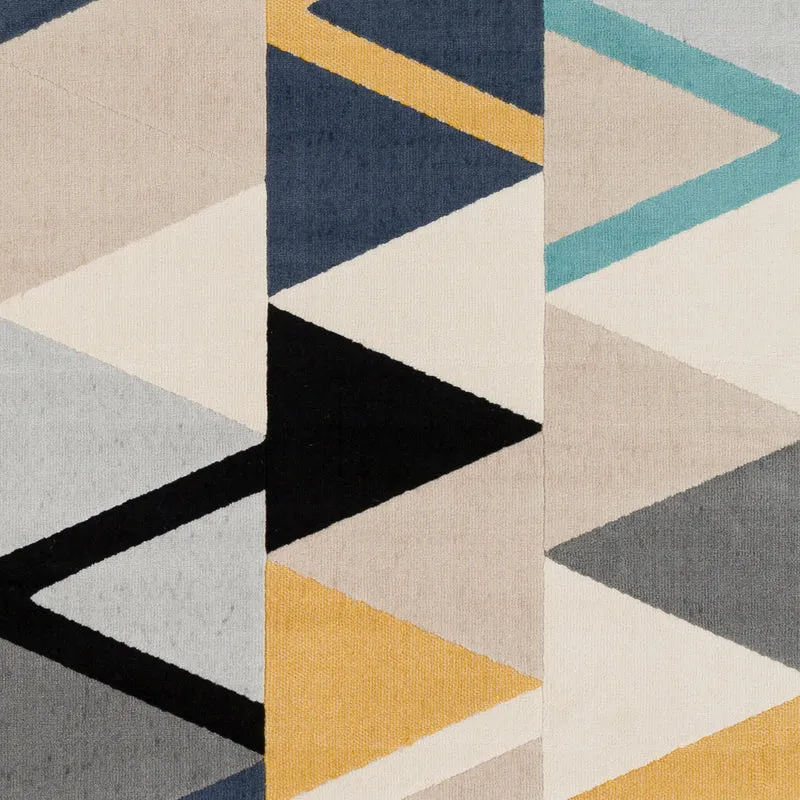 Tapis de Couloir Scandinave Moderne Multicolore/Gris Milano