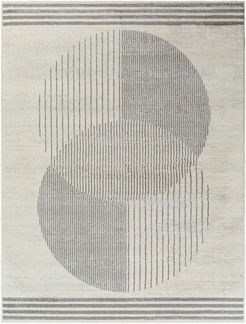 Tapis Scandinave Moderne Beige/Gris Montevideo