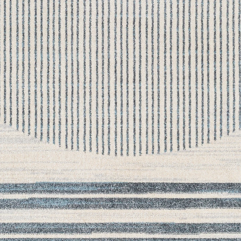 Tapis Scandinave Lavable en Machine Bleu Santiago