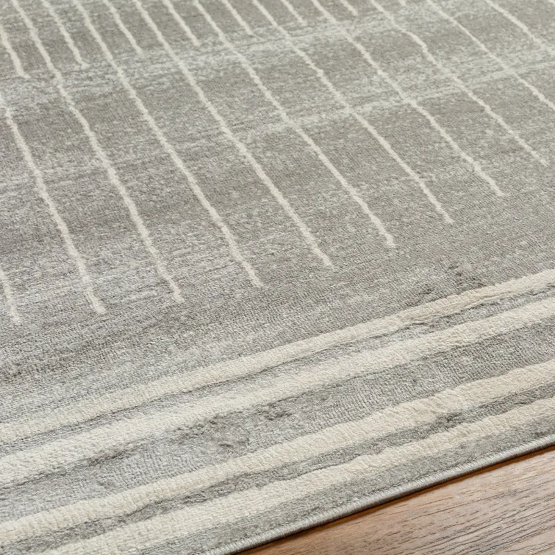 Tapis Scandinave Moderne Gris/Beige Santiago
