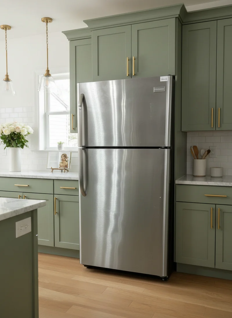 Frigidaire 30'' Réfrigérateur - inox - Congélateur Supérieur - Reconditionné