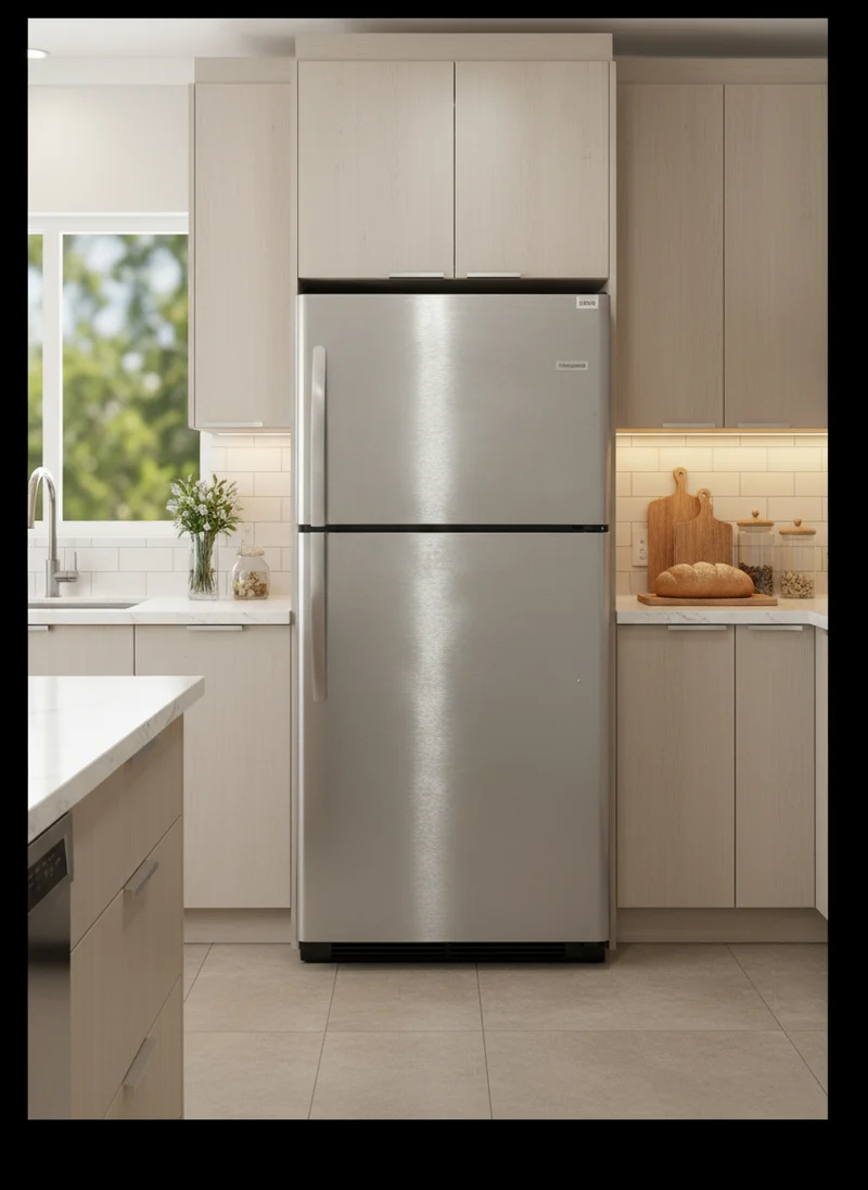 Frigidaire 30'' Réfrigérateur Congélateur Supérieur - Inox - Reconditionné