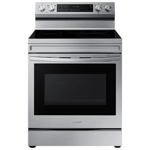 Samsung 30'' 6.9 pi cu Cuisinière - Convection - friture à air - WI-FI - Inox - NE63A6711SS/AC - boîte ouverte