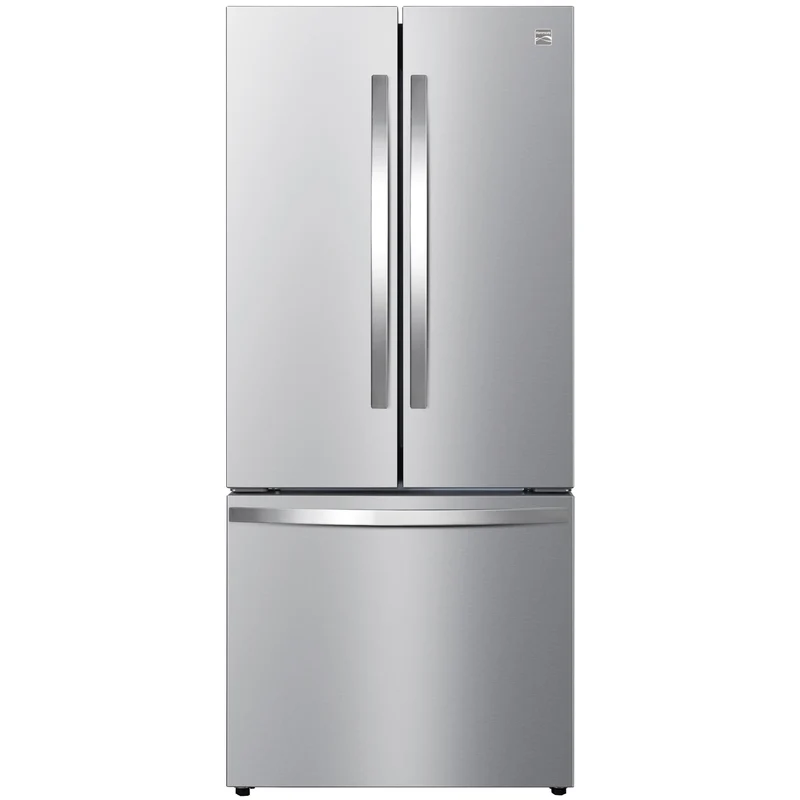 Kenmore 30” 17.5 pi cuRéfrigérateur à portes françaises – Inox – 75525 – NEUF