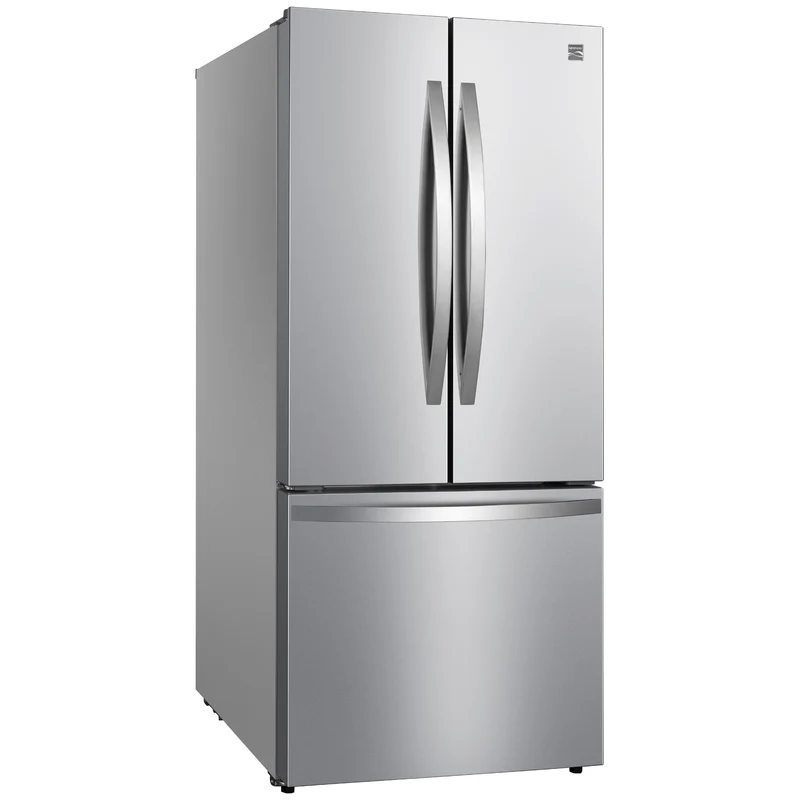 Kenmore 30” 17.5 pi cuRéfrigérateur à portes françaises – Inox – 75525 – NEUF
