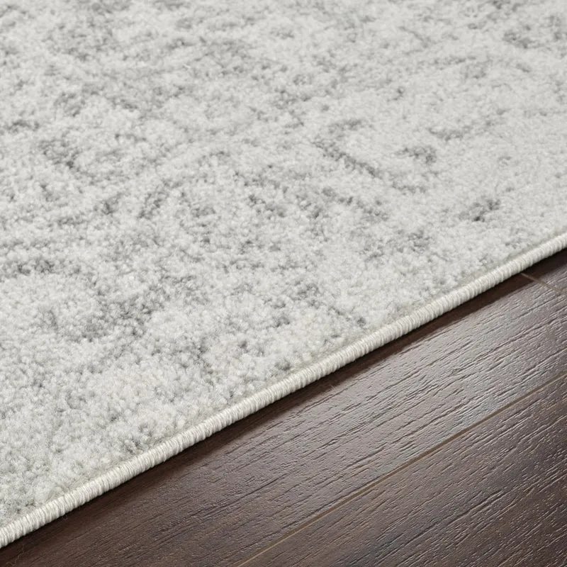 Tapis Oval Vintage Oriental Gris/Blanc Syracusa
