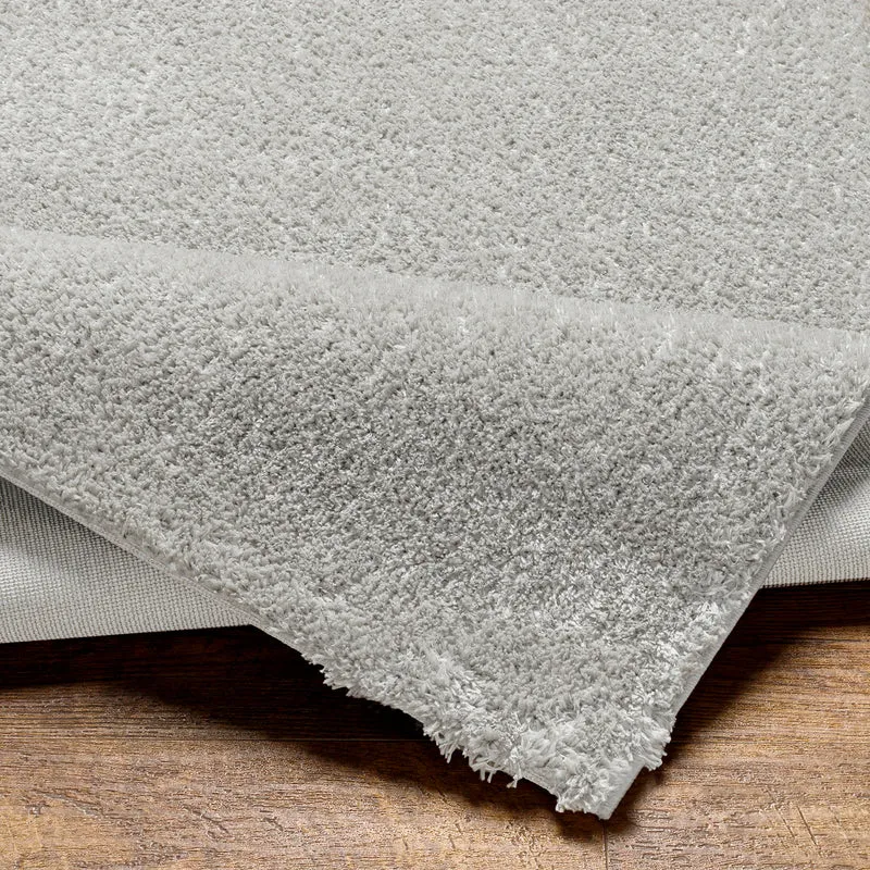 Tapis Shaggy Moderne Gris Foncé Trento