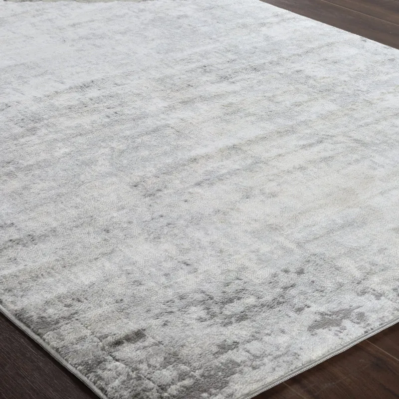 Tapis Abstrait Utrecht Moderne Blanc/Gris