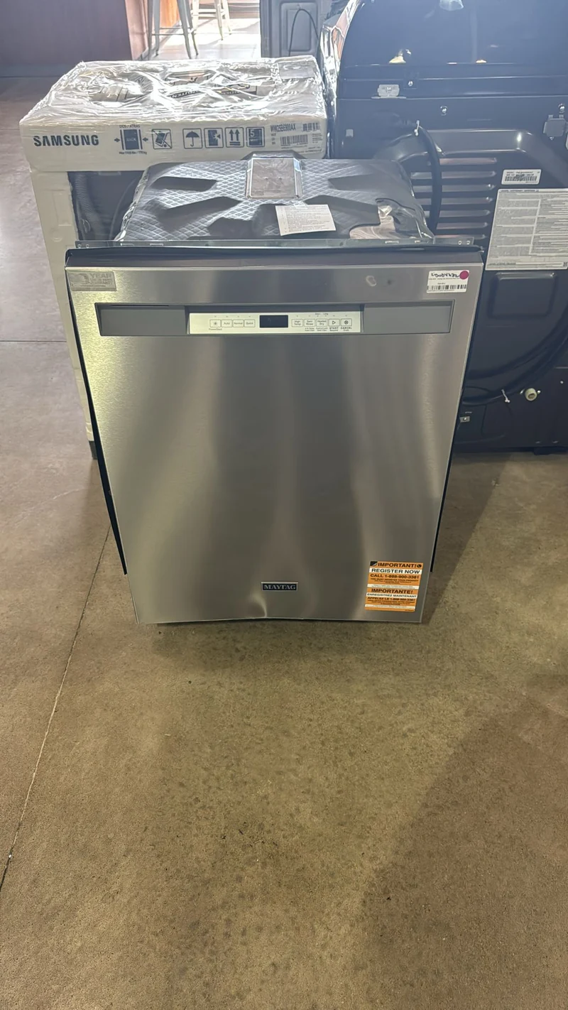 Maytag 24'' 50dba po Lave-vaisselle 14 couverts - Filtration Dual Power - Cycle PowerBlast - MDB4949SKZ - Boite Ouverte