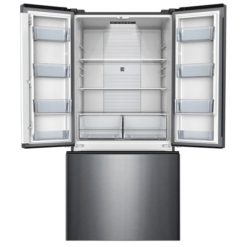 Kenmore 33'' 18 pi cu Réfrigérateur portes francaises - inox -KKFDR32 - boîte ouverte