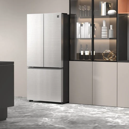 Kenmore 33'' 18 pi cu Réfrigérateur portes francaises - inox -KKFDR32 - boîte ouverte