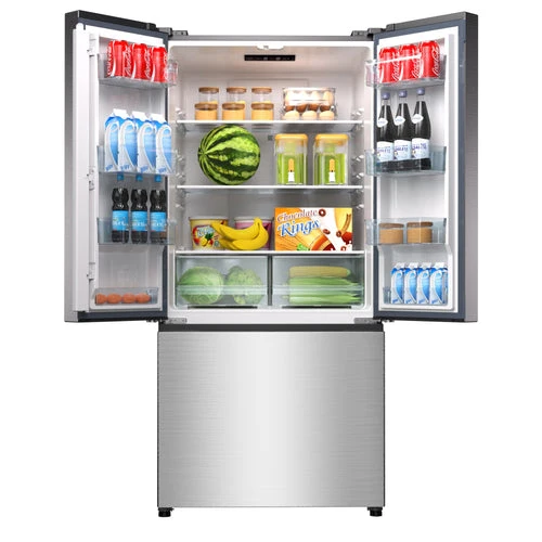Kenmore 33'' 18 pi cu Réfrigérateur portes francaises - inox -KKFDR32 - boîte ouverte