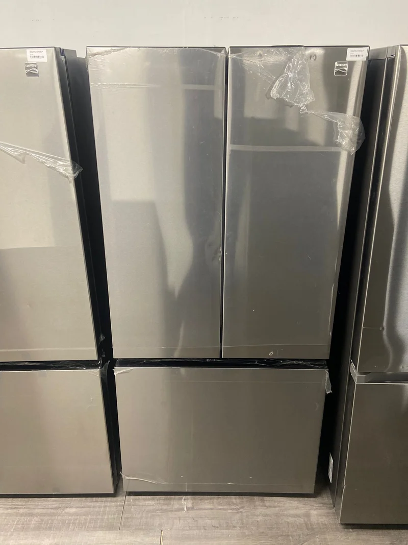 Kenmore 33'' 18 pi cu Réfrigérateur portes francaises - inox -KKFDR32 - boîte ouverte