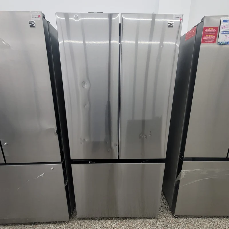 Kenmore 33'' 18 pi cu Réfrigérateur portes francaises - inox -KKFDR32 - boîte ouverte