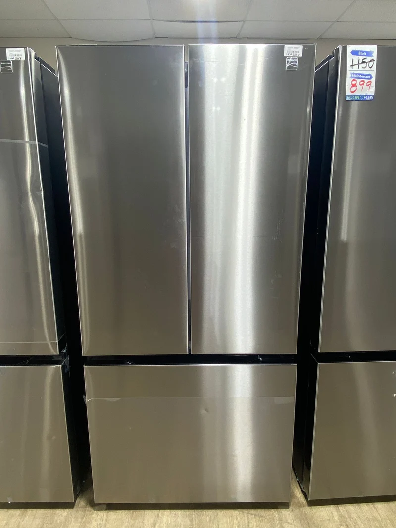 Kenmore 33'' 18 pi cu Réfrigérateur portes francaises - inox -KKFDR32 - boîte ouverte