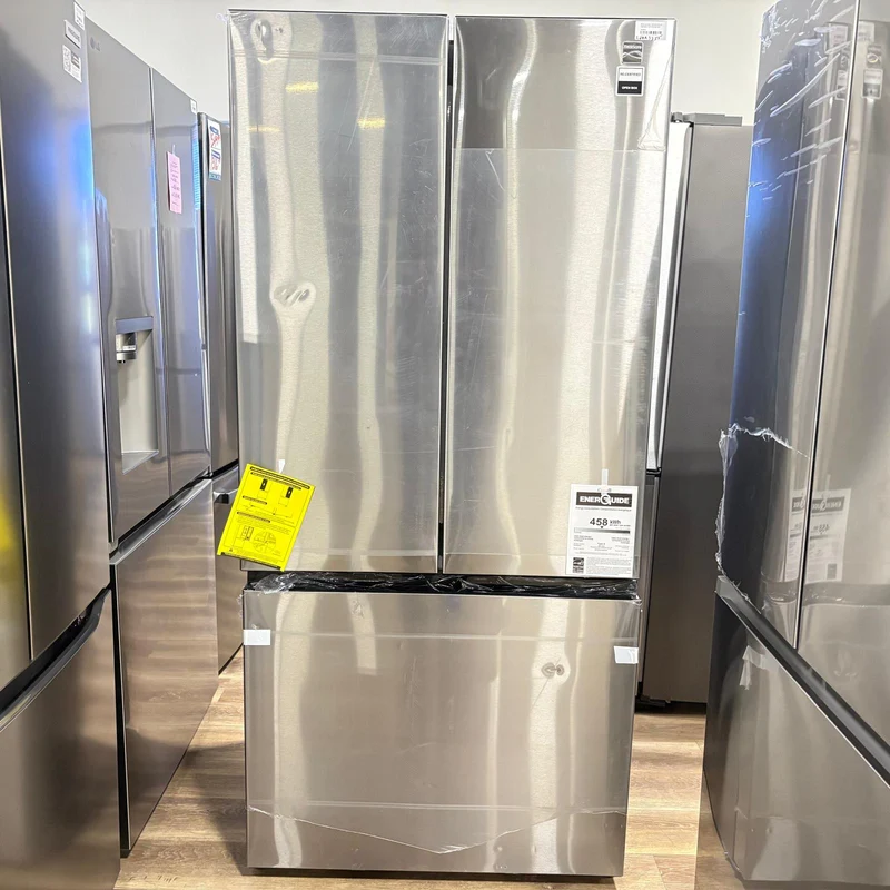 Kenmore 33'' 18 pi cu Réfrigérateur portes francaises - inox -KKFDR32 - boîte ouverte