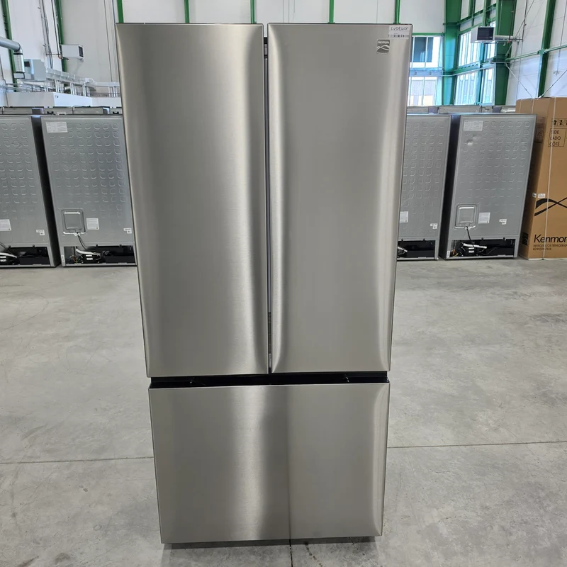 Kenmore 33'' 18 pi cu Réfrigérateur portes francaises - inox -KKFDR32 - boîte ouverte