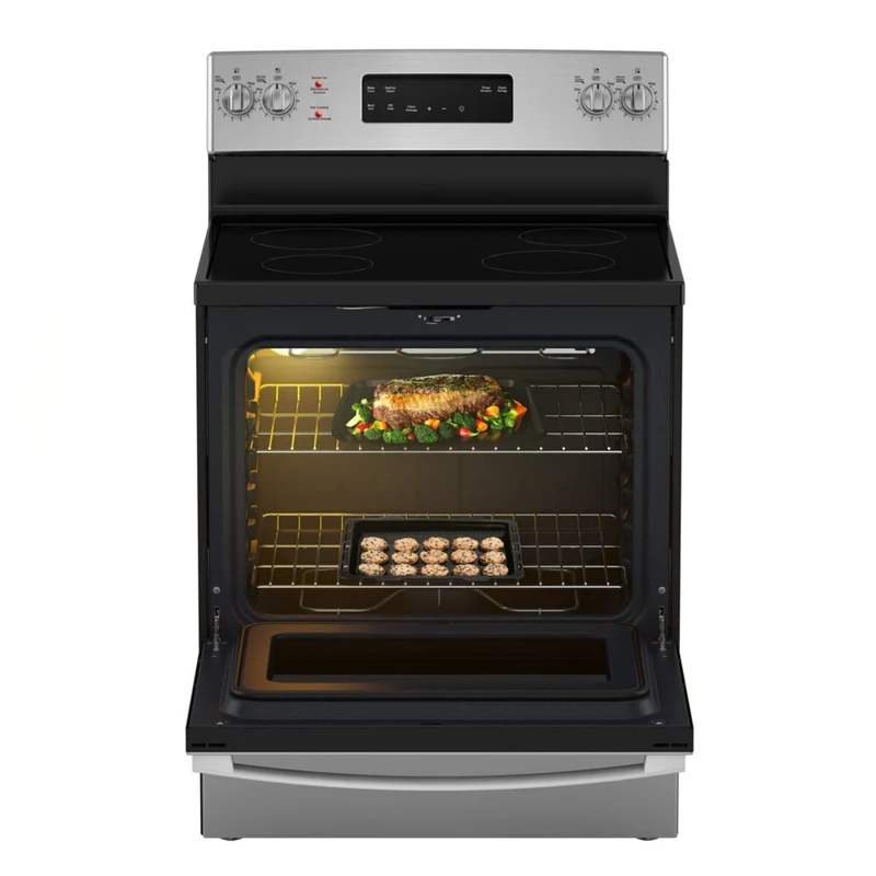 GE 30” 5 pi cu Cuisinière électrique – Inox – JCB630SVSS – NEUF