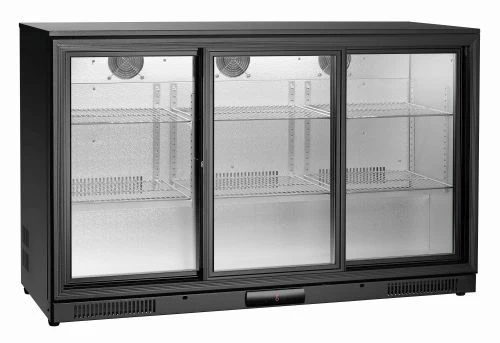 Arrière de comptoir réfrigéré à portes coulissantes – 2 ou 3 portes
