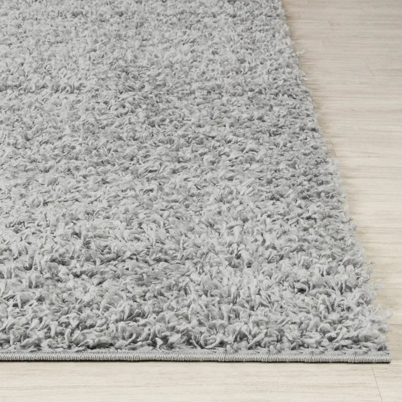 Tapis Shaggy Moderne Gris Boracay