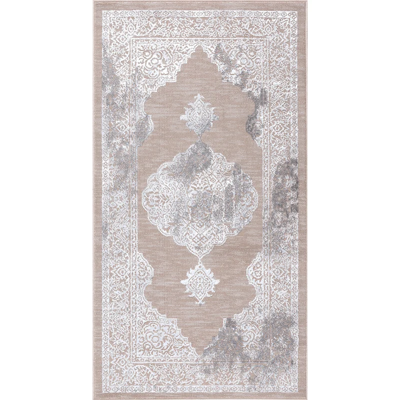 Tapis Vintage Oriental Beige/Gris Carmel