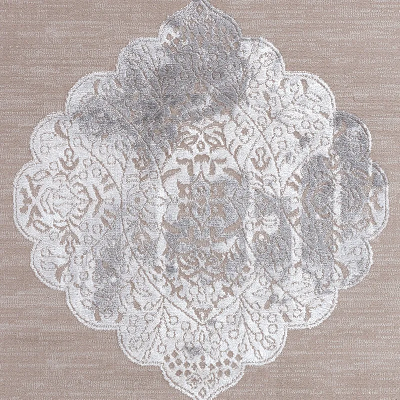 Tapis Vintage Oriental Beige/Gris Carmel