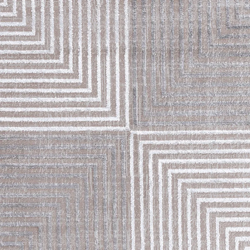 Tapis Scandinave Bohème Gris/Beige Charlestown