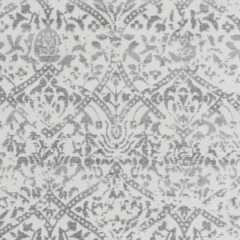 Tapis Vintage Oriental Blanc/Gris Ejura