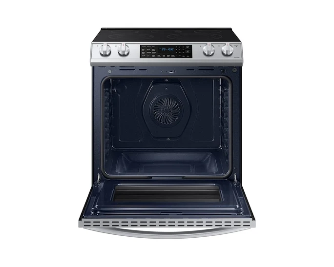 Samsung 30'' 6.3 pi cu Cuisinière - Friteuse à air - Inox - NE63T8511SS/AC - boîte ouverte