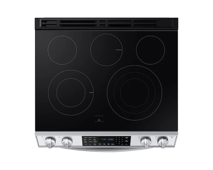 Samsung 30'' 6.3 pi cu Cuisinière - Friteuse à air - Inox - NE63T8511SS/AC - boîte ouverte