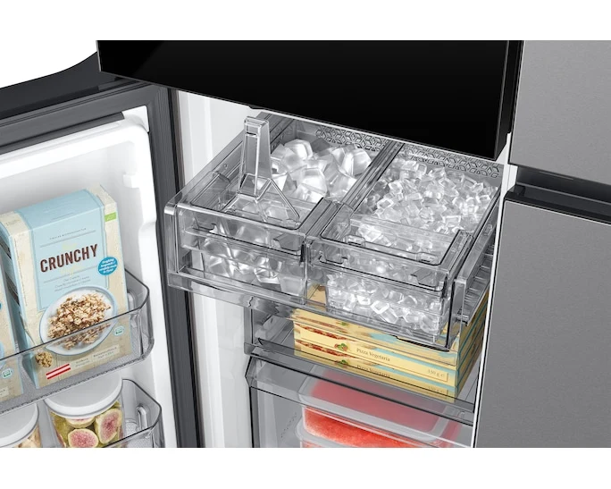 Samsung Bespoke Flex 36'' 22.8 pi cu Réfrigérateur Inox - RF23DB9700QLAA - boîte ouverte