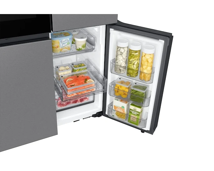 Samsung Bespoke Flex 36'' 22.8 pi cu Réfrigérateur Inox - RF23DB9700QLAA - boîte ouverte