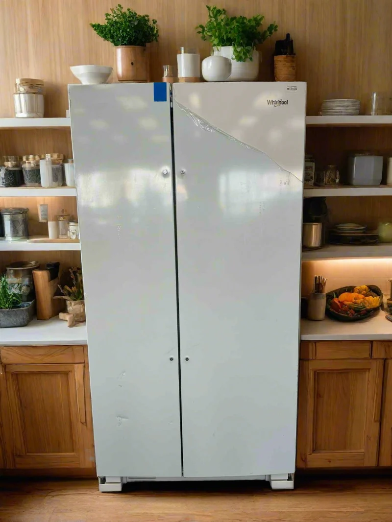 Whirlpool 36'' 25 pi cu Réfrigérateur côte à côte - Blanc - WRS315SNHW Boîte ouverte