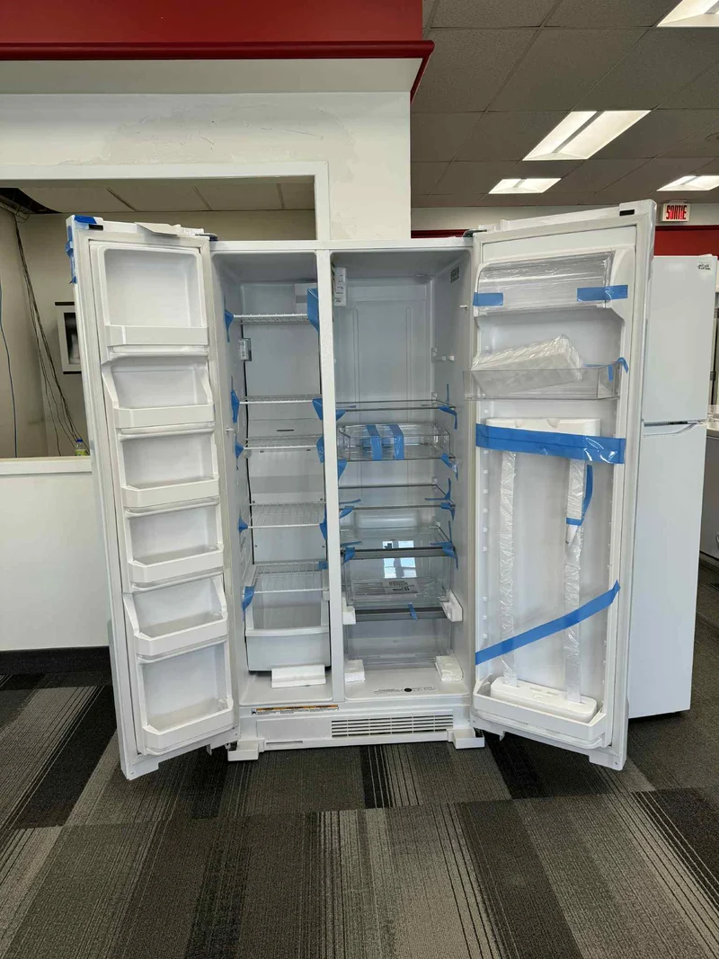 Whirlpool 36'' 25 pi cu Réfrigérateur côte à côte - Blanc - WRS315SNHW Boîte ouverte