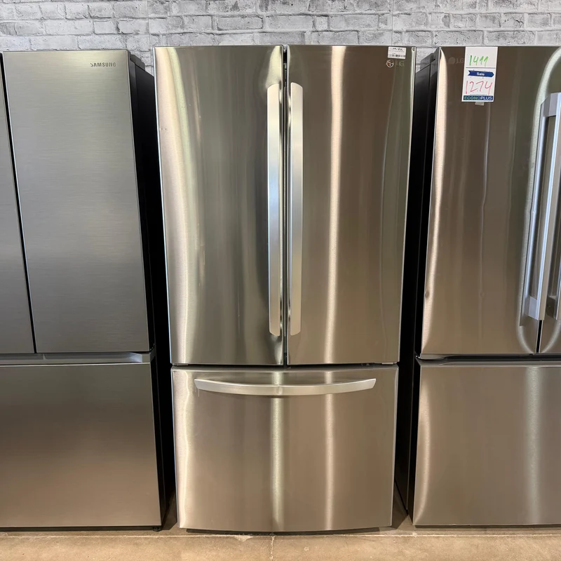 LG 33'' 25.1 pi³ Réfrigérateur à Portes Françaises - Inox - LRFCS2503S - Boîte Ouverte