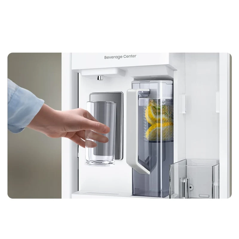 Samsung 36'' 31.5 pi cu. Réfrigérateur - Wifi - Smart Things - inox - RF32CG5300SR- boîte ouverte