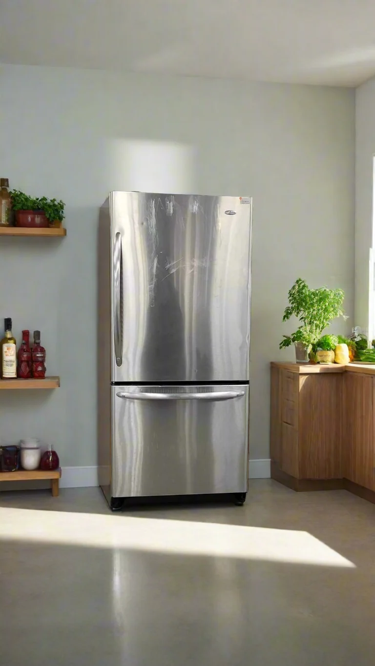 Amana 30'' réfrigérateur congélateur inférieur - inox - reconditionné