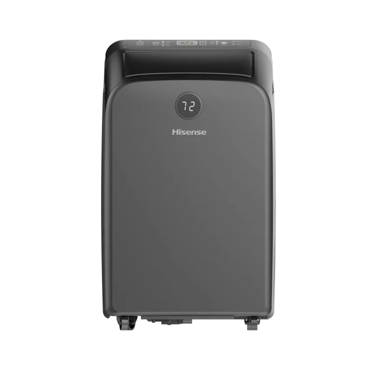 Hisense 10,000 btu 53 dBa Climatiseur (450 pi c) 4 en 1 - gris AP70020HR1 - boîte ouverte