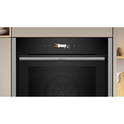 N 70, Four intégrable, 60 x 60 cm, Inox NEFF B54CR71N0