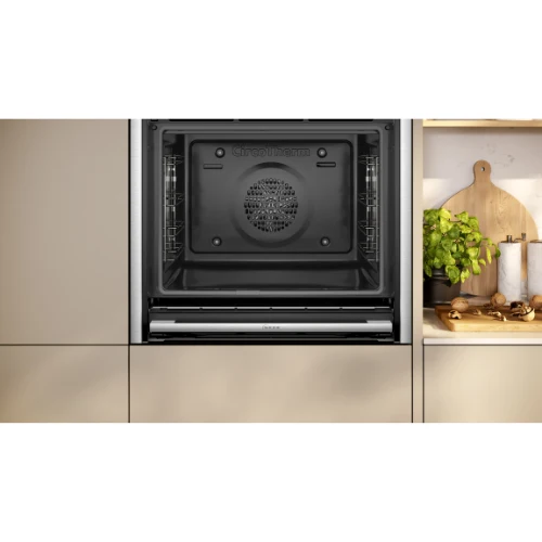 N 70, Four intégrable, 60 x 60 cm, Inox NEFF B54CR71N0