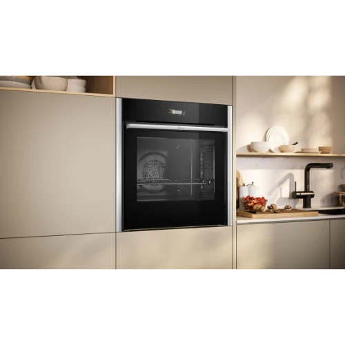 N 70, Four intégrable, 60 x 60 cm, Inox NEFF B54CR71N0